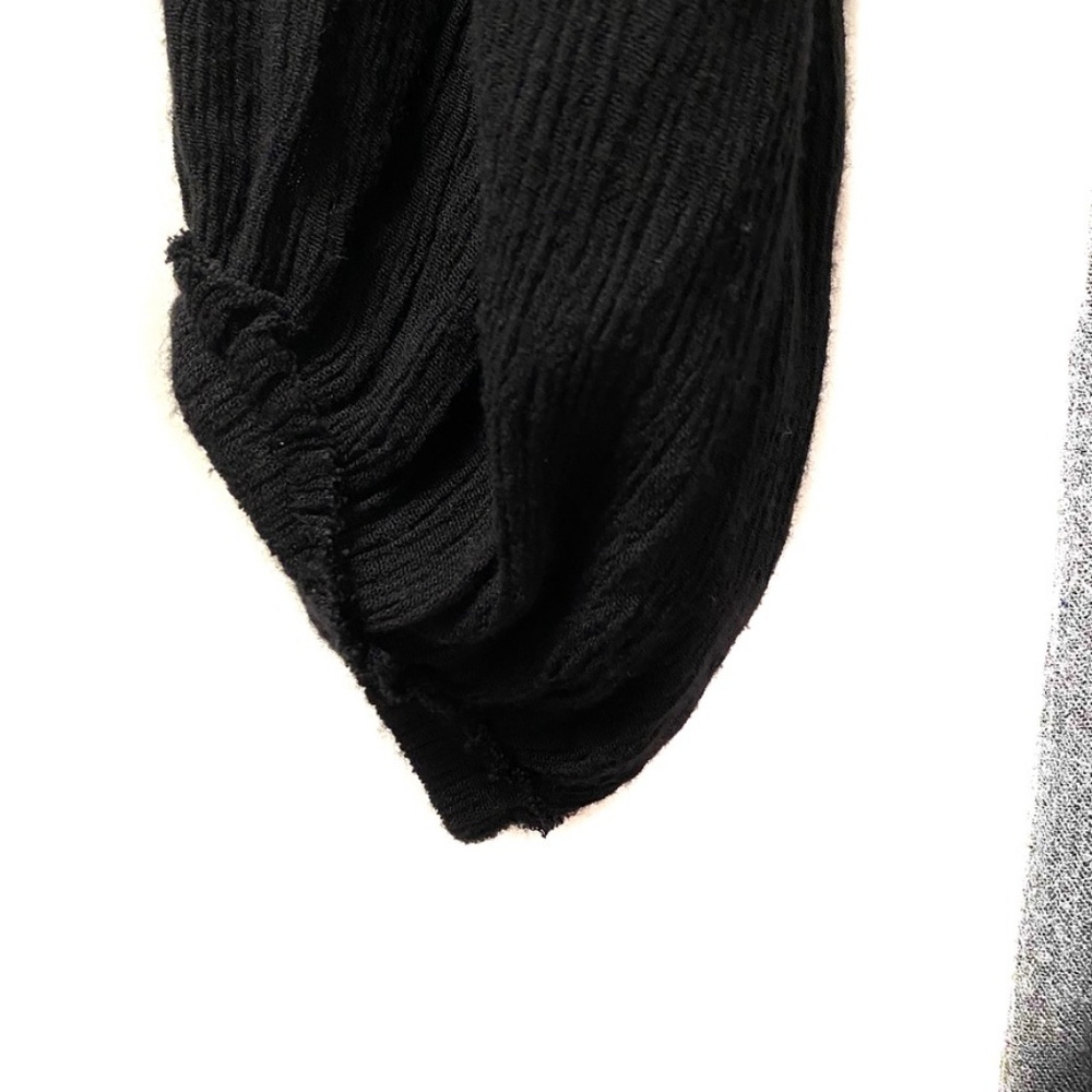 Free People Show Your Shoulder Black Jumpsuit - Picture 6 of 7